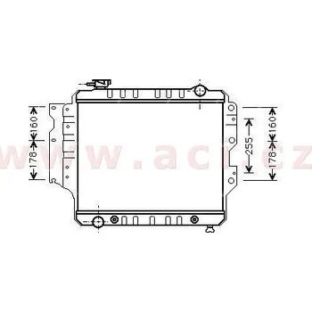 Chladič motoru Chladič, chlazení motoru ACI 21002023