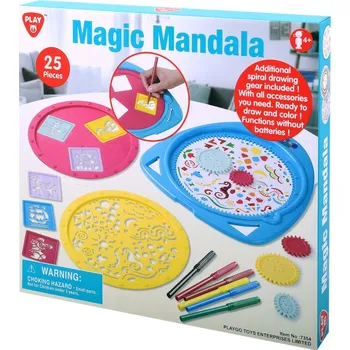 Hračka pro nejmenší PLAYGO - Magická mandala 25 ks