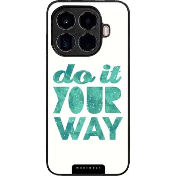 Pouzdro na mobilní telefon Lesklý kryt Mobiwear Glossy - Xiaomi 15T Pro - G080G Do it your way (Prémiové lesklé pouzdro, obal, kryt Mobiwear Glossy na mobil Xiaomi 15T Pro - G080G Do it your way, materiál Plast + TPU silikon - krytí po všech stranách, neošoupatelný potisk, tenké)