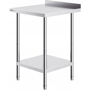 Psací stůl Obdélníkový stůl Vevor 61 x 91,4 x 91,4 cm stříbrný