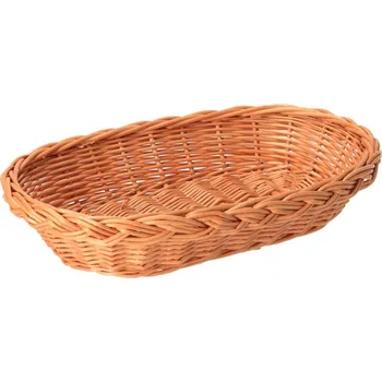 chlebník Proutěná ošatka na pečivo oválná