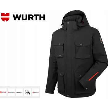 Moto bunda ZIMNÍ BUNDA PARKA WURTH MODYF NATURE BLACK vel. 3XL
