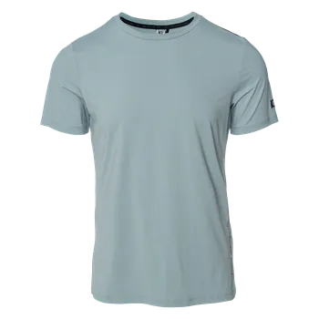 Pánské tričko Pánské Tričko s krátkým rukávem IQ CROSS THE LINE IGAN M000270778 – Šedá M