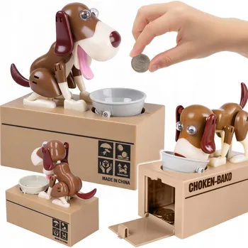 Pokladnička Interaktivní pokladnička Automat na mince Pejsek Zloděj mincí