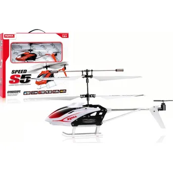 RC model auta RC vrtulník na dálkové ovládání SYMA S5 3CH bílý