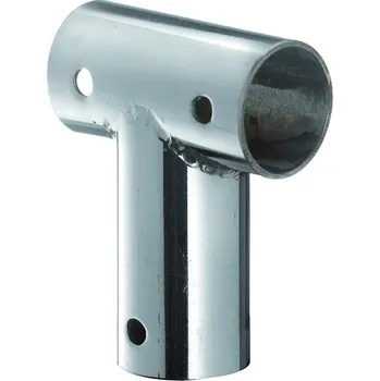 Vodovodní potrubí Nerezová spojka ve tvaru "T" 90°, průměr trubky 22 a 25 mm Provedení: 22 mm