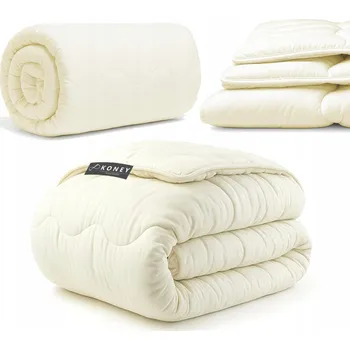 přikrývka Zimní přikrývka 200x220 lehká měkká ovčí vlna polská premium Koney