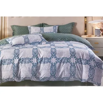 Povlečení Sada povlečení Milano 160x200cm + 2x 70x80cm s prostěradlem 4dílná sada vzor 10