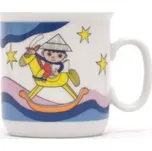 Český porcelán Dubí Dětský hrnek Dubí Gaston 220 ml večerníček