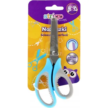 Školní nůžky Strigo modro-šedé