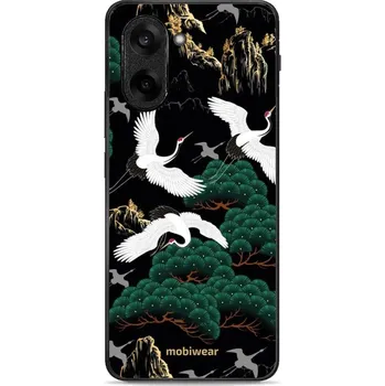 Pouzdro na mobilní telefon Lesklý kryt Mobiwear Glossy - OnePlus Nord CE5 - G042G - Jeřábi (Prémiové lesklé pouzdro, obal, kryt Mobiwear Glossy na mobil OnePlus Nord CE5 - G042G - Jeřábi, materiál Plast + TPU silikon - krytí po všech stranách, neošoupatelný potisk, tenké provedení,