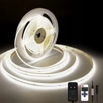 LED osvětlení TTWAY LED pásek COB 4000K neutrální bílá 10m stmívatelný 24V