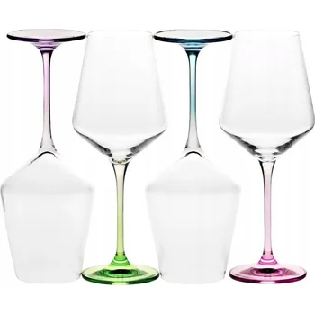 Sklenice Sklenice na víno Krosno Avant-Garde vícebarevná 450 ml 4 ks