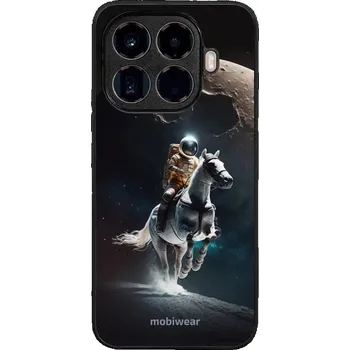 Pouzdro na mobilní telefon Lesklý kryt Mobiwear Glossy - Xiaomi 15T Pro - G004G Astronaut na koni (Prémiové lesklé pouzdro, obal, kryt Mobiwear Glossy na mobil Xiaomi 15T Pro - G004G Astronaut na koni, materiál Plast + TPU silikon - krytí po všech stranách, neošoupatelný potisk,)