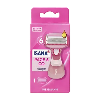 Holicí strojek ISANA Dámský mini holicí strojek Pace se 6 břity