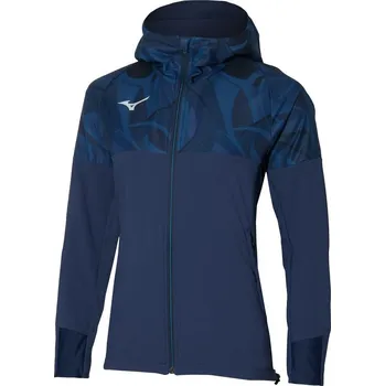 Běžecké oblečení Běžecká bunda Mizuno Paris Athlete Hooded Jacket 32GCB80313 Velikost textilu: M