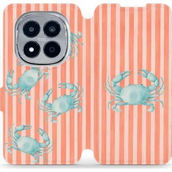 Pouzdro na mobilní telefon Flipové pouzdro Mobiwear - Xiaomi Redmi Note 15 Pro 5G - VP87S Krabíci (Knížkové flip pouzdro, obal, kryt na mobil Xiaomi Redmi Note 15 Pro 5G - VP87S Krabíci, materiál Umělá kůže + TPU - ochrana 360°, stojánek, silikonová vanička, magnetické zavírání)