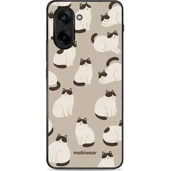 Pouzdro na mobilní telefon Lesklý kryt Mobiwear Glossy - OnePlus Nord CE5 - V160S Kočičáci (Prémiové lesklé pouzdro, obal, kryt Mobiwear Glossy na mobil OnePlus Nord CE5 - V160S Kočičáci, materiál Plast + TPU silikon - krytí po všech stranách, neošoupatelný potisk, tenké provedení,