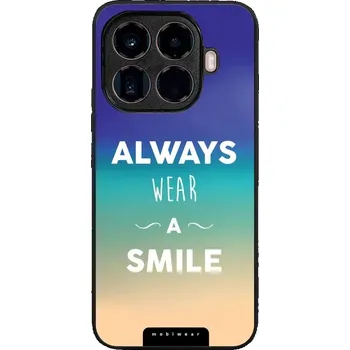 Pouzdro na mobilní telefon Lesklý kryt Mobiwear Glossy - Xiaomi 15T Pro - G074G Wear a smile (Prémiové lesklé pouzdro, obal, kryt Mobiwear Glossy na mobil Xiaomi 15T Pro - G074G Wear a smile, materiál Plast + TPU silikon - krytí po všech stranách, neošoupatelný potisk, tenké)
