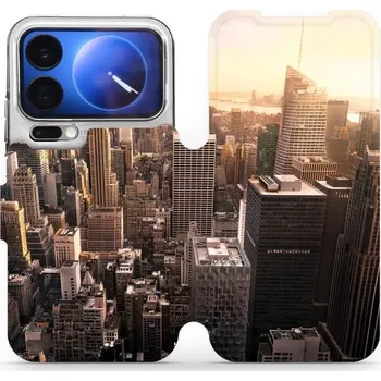 Pouzdro na mobilní telefon Flipové pouzdro Mobiwear - Xiaomi 17 Pro - M138P New York (Knížkové flip pouzdro, obal, kryt na mobil Xiaomi 17 Pro - M138P New York, materiál Umělá kůže + TPU - ochrana 360°, stojánek, silikonová vanička, magnetické zavírání)