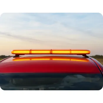 Maják Výstražný LED maják 86W, 12/24V, 6 módů [BLK0059]