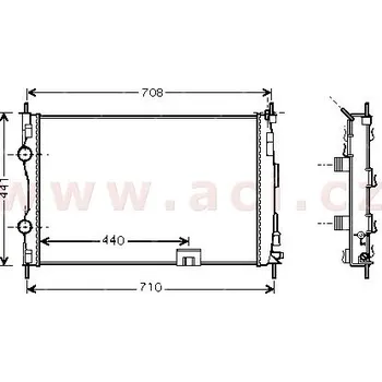 Chladič motoru Chladič, chlazení motoru ACI 13002288
