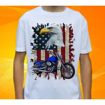 Pánské tričko Dětské tričko s motorkou Harley Davidson V vel. 158