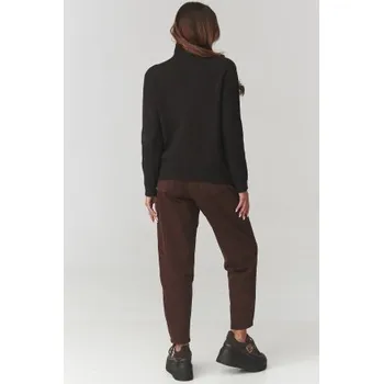 Dámský svetr Makadamia C20 Tmavě hnědá Uni