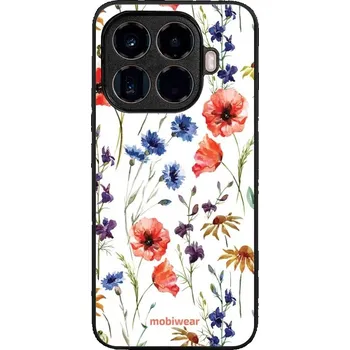 Pouzdro na mobilní telefon Lesklý kryt Mobiwear Glossy - Xiaomi 15T Pro - G032G - Luční kvítí (Prémiové lesklé pouzdro, obal, kryt Mobiwear Glossy na mobil Xiaomi 15T Pro - G032G - Luční kvítí, materiál Plast + TPU silikon - krytí po všech stranách, neošoupatelný potisk, tenké)