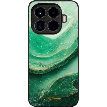 Pouzdro na mobilní telefon Lesklý kryt Mobiwear Glossy - Xiaomi 15T Pro - G023G - Zelený mramor (Prémiové lesklé pouzdro, obal, kryt Mobiwear Glossy na mobil Xiaomi 15T Pro - G023G - Zelený mramor, materiál Plast + TPU silikon - krytí po všech stranách, neošoupatelný potisk, tenké)
