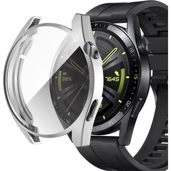 Pouzdro na mobilní telefon 2v1 POUZDRO + OCHRANA DISPLEJE PRO HUAWEI WATCH GT 3 42MM POUZDRO KRYT
