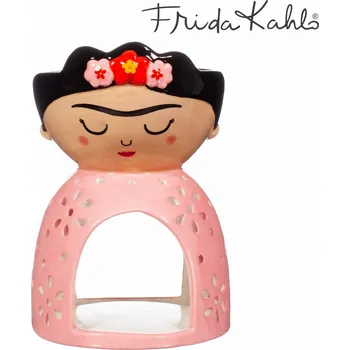 Aroma lampa SASS+BELLE FRIDA KAHLO AROMA LAMPA NA VOSK S ČAJOVOU SVÍČKOU, KERAMICKÝ DRŽÁK (KNIHA)