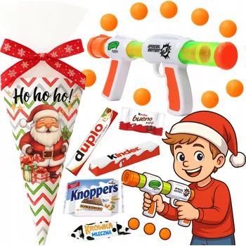 Dětská zbraň Velká sada pistole na pěnové kuličky pro děti