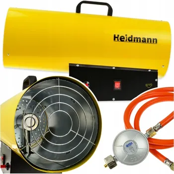 Průmyslové topidlo PLYNOVÝ OHŘÍVAČ VZDUCHU 65kW S REDUKTOREM A TERMOSTATEM