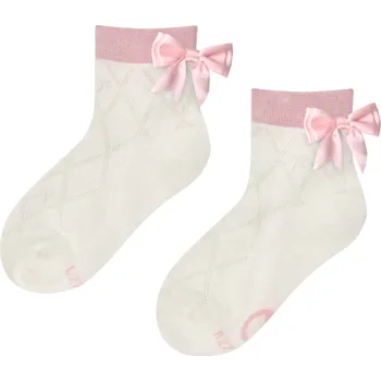 Dámské ponožky Dívčí Cutecore ponožky Růžová mašle