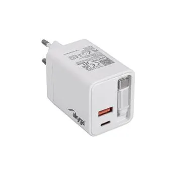 Akyga USB Nabíječka AK-CH-30 USB-A + 2x USB-C PD 5-20V / max. 3.25A 65W Quick Charge 3.0 GaN