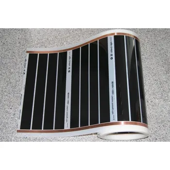 Topná rohož Foliové podlahové vytápění - š. 50cm - 130 W/m² (elektrické podlahové vytápění)