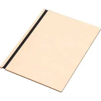 Otvírák Dřevěná deska na menu A4 - bříza