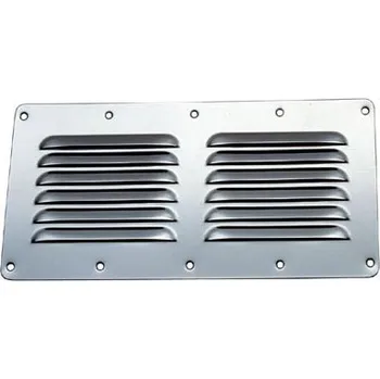Větrací mřížka Nerezová větrací mřížka, rozměr 230 x 116 mm