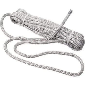 Lany Gleistein Pevné vyvazovací lano PES se zapleteným okem v šedé, průměr 14 mm, délka 10 m
