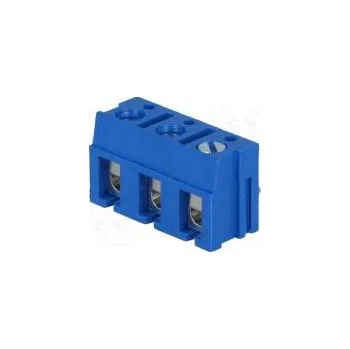 Elektrický konektor Svorkovnice do plošného spoje přímý 7,5mm póly 3 na PCB 10A