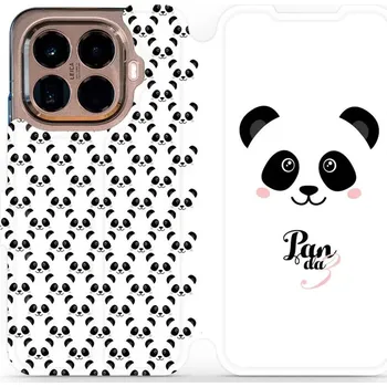 Pouzdro na mobilní telefon Flipové pouzdro Mobiwear - Xiaomi 15T Pro - M030P Panda Amálka (Knížkové flip pouzdro, obal, kryt na mobil Xiaomi 15T Pro - M030P Panda Amálka, materiál Umělá kůže + TPU - ochrana 360°, stojánek, silikonová vanička, magnetické zavírání)