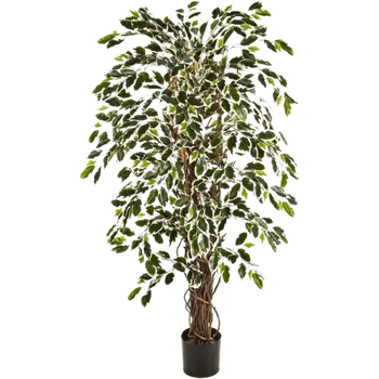 umělá květina Ficus Liana Var. Verzweigt (13x120cm)-umělá -ý