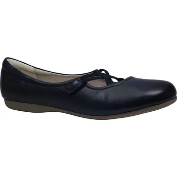 Dámské baleríny Vycházková obuv-baleríny, Josef Seibel, Fiona 39, tmavě modrá: Modrá Hladká kůže 29,3 44 G - standardní šíře (30626-30628)