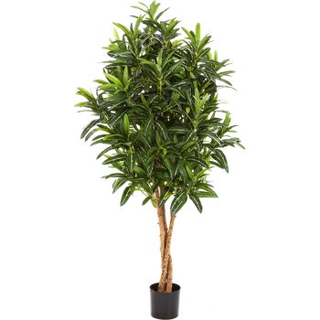 umělá květina Croton Goldfinger Verzweigt (17x155cm)-umělá -ý + doprava zdarma