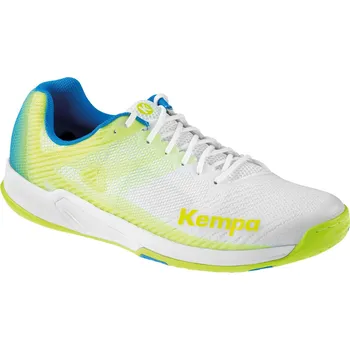 Pánské tenisky KEMPA Hallen-Sport-Schuhe WING 2.0 BACK2COLOUR KEMPA 43 BÍLÁ|ŽLUTÁ