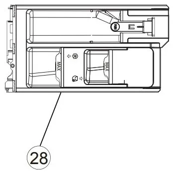 49126089 - Šuplík násypky pro pračku Haier