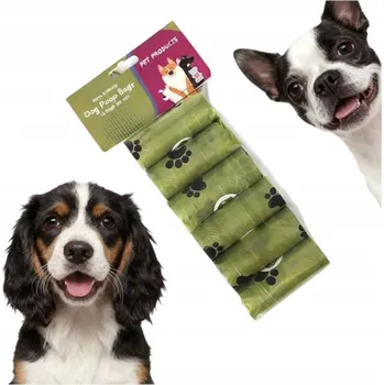 sáček na exkrement Biodegradovatelné sáčky na psí exkrementy eko 90 ks, odolné a těsné