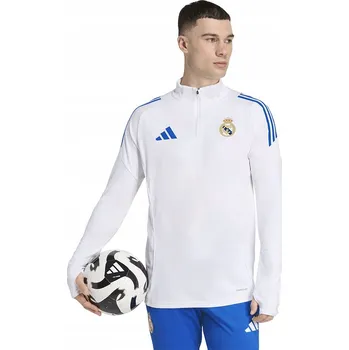 Pánská mikina ADIDAS REAL MADRID TRÉNINKOVÝ TOP (M) Mikina Pánská Bílá