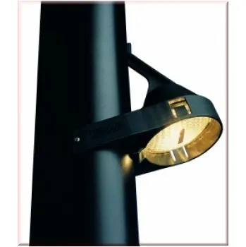 Osvětlení pro motocykl Světlo Aquasignal na stěžeň v černém provedení